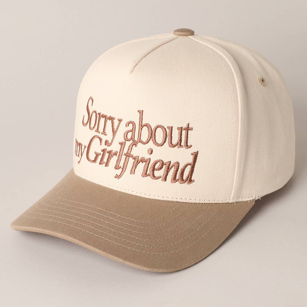 Sorry about my Boyfriend Trucker Hat