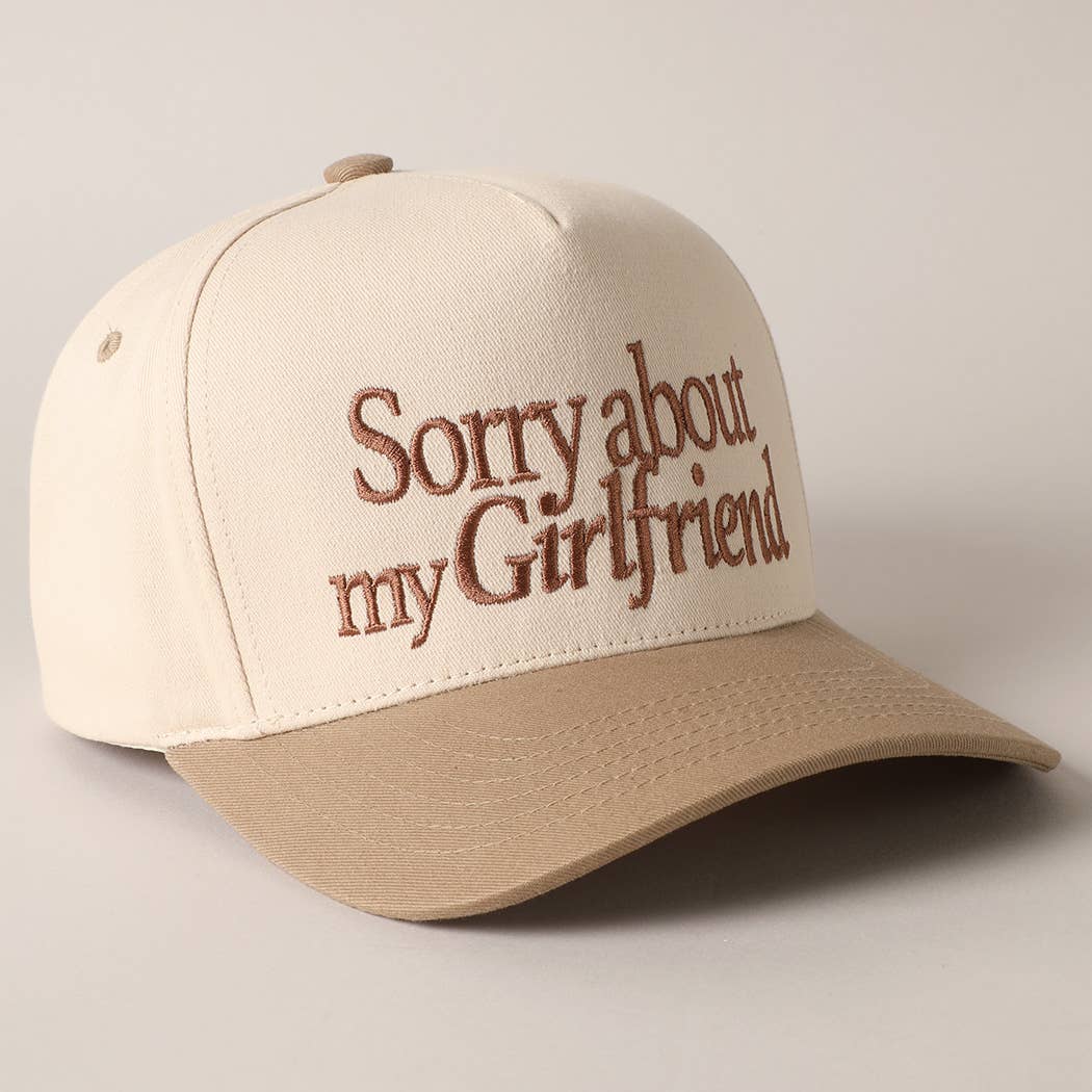 Sorry about my Boyfriend Trucker Hat