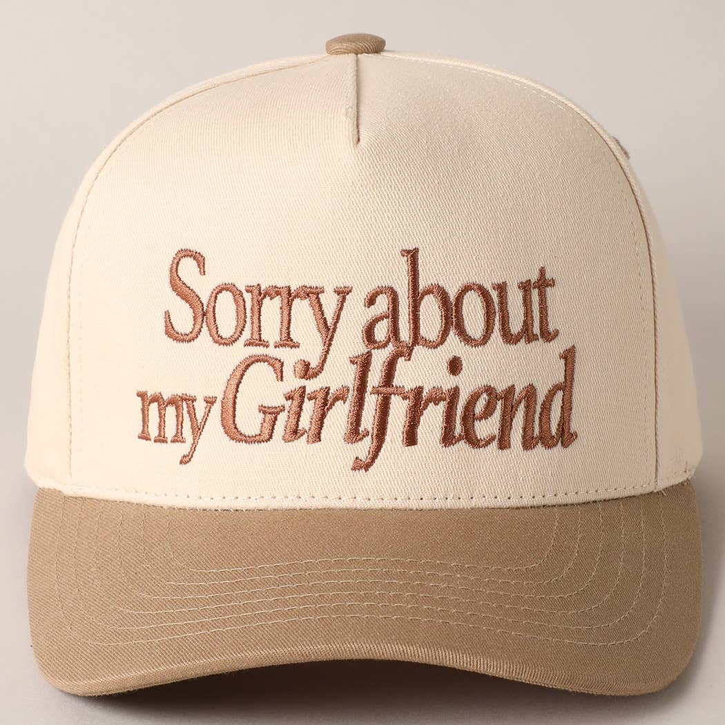 Sorry about my Boyfriend Trucker Hat