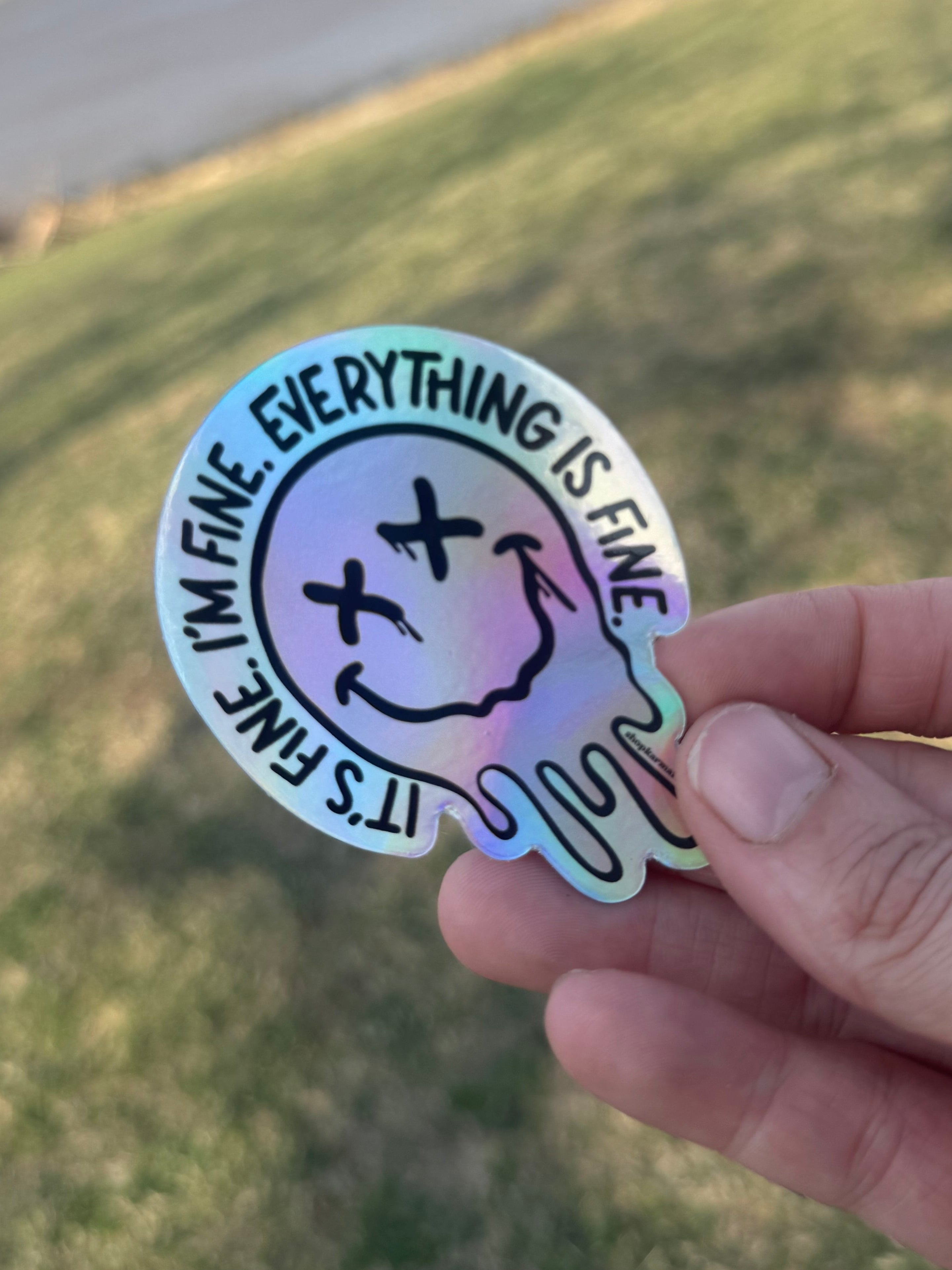 It’s Fine Graphic Sticker