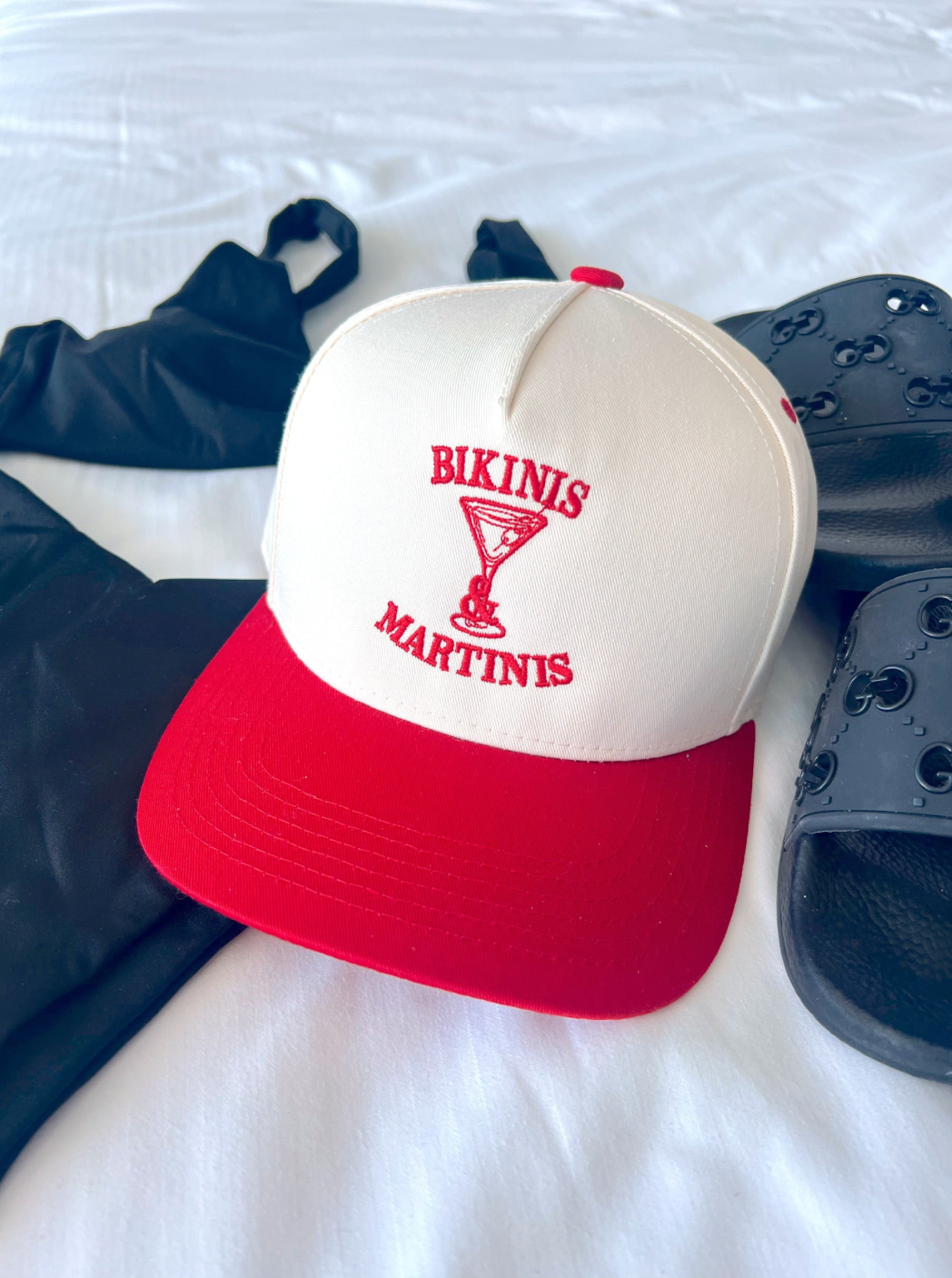 Bikinis & Martinis Vintage Trucker Hat