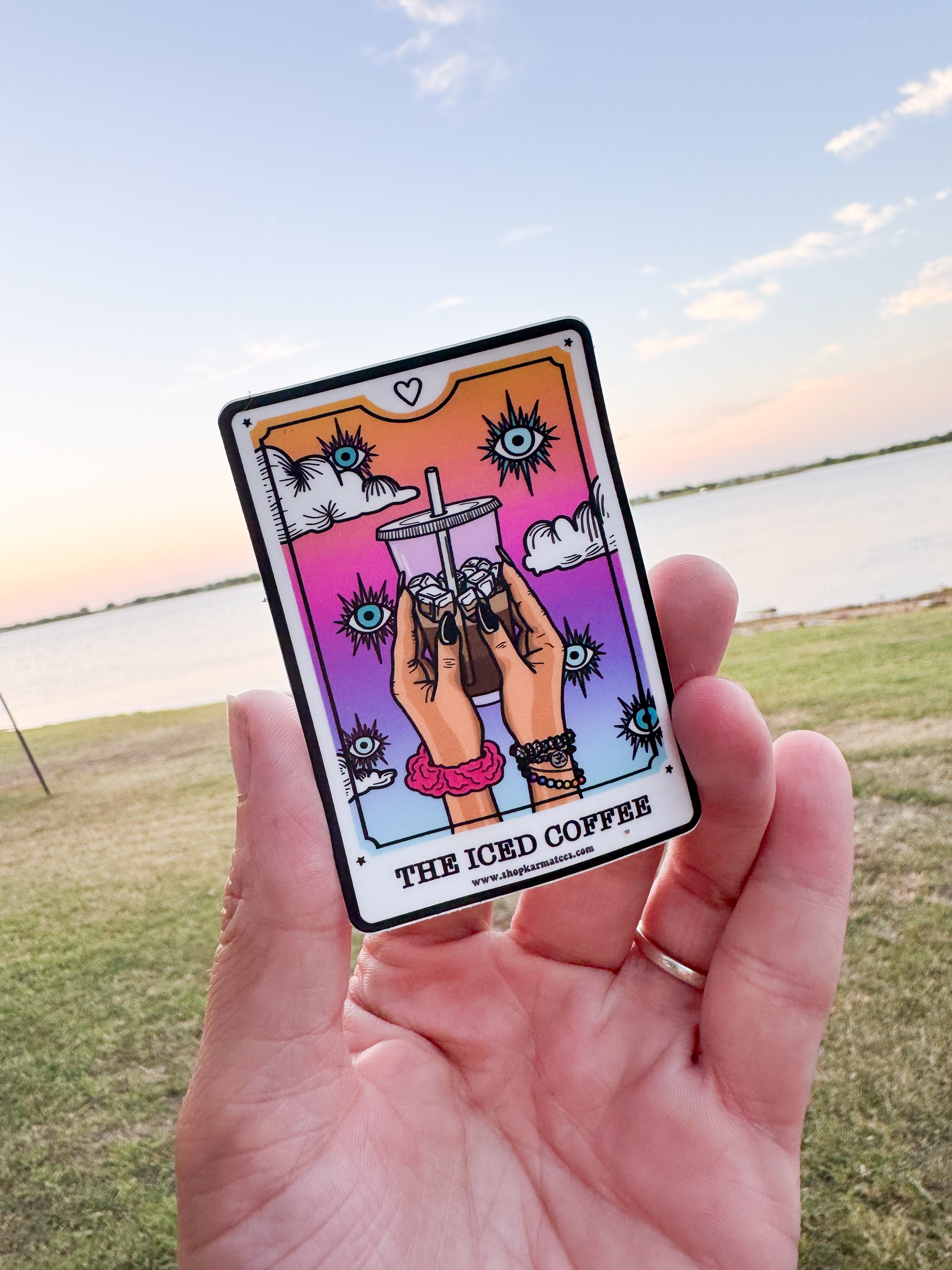 Iced Coffee Sticker