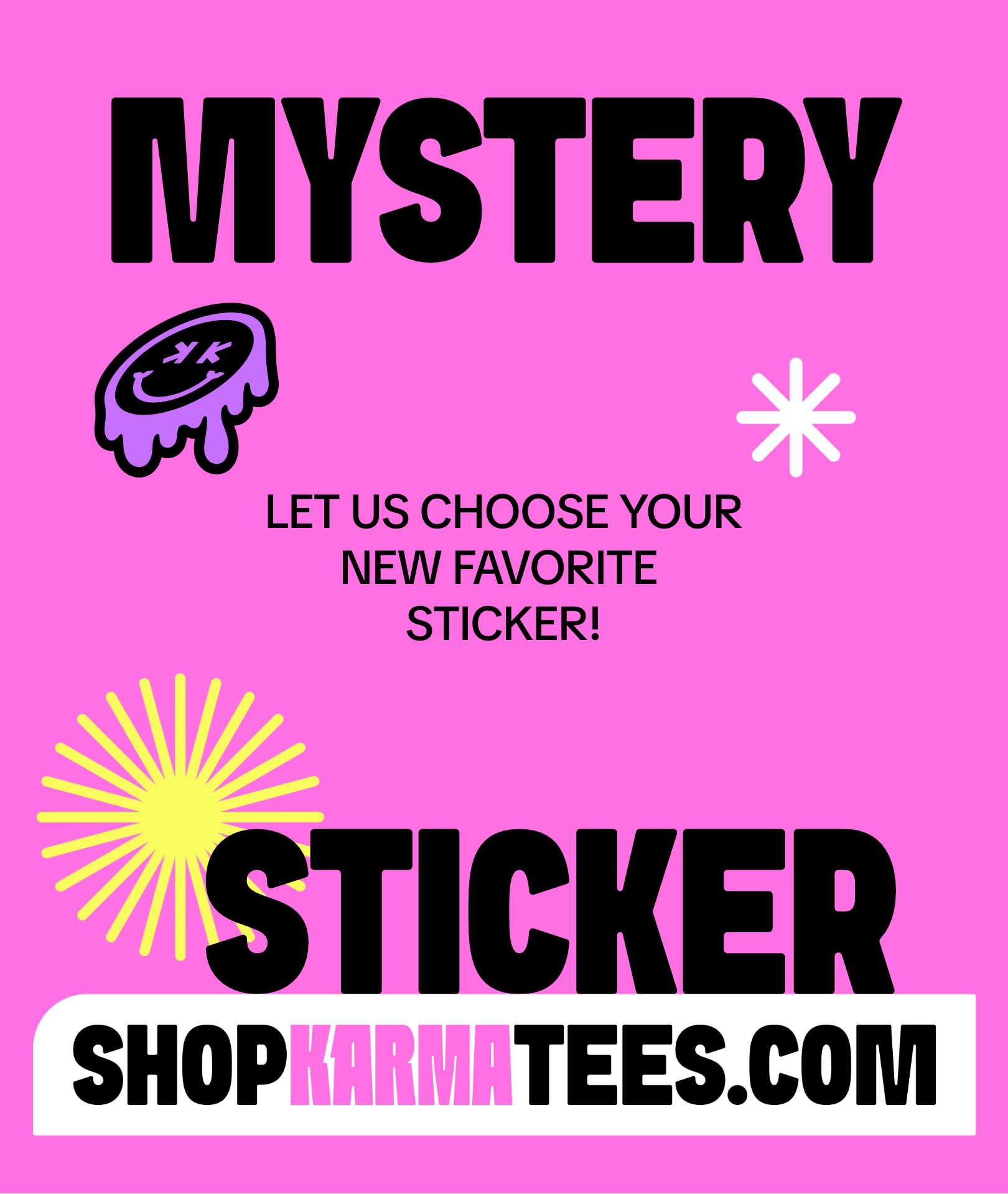 Mystery Graphic Sticker