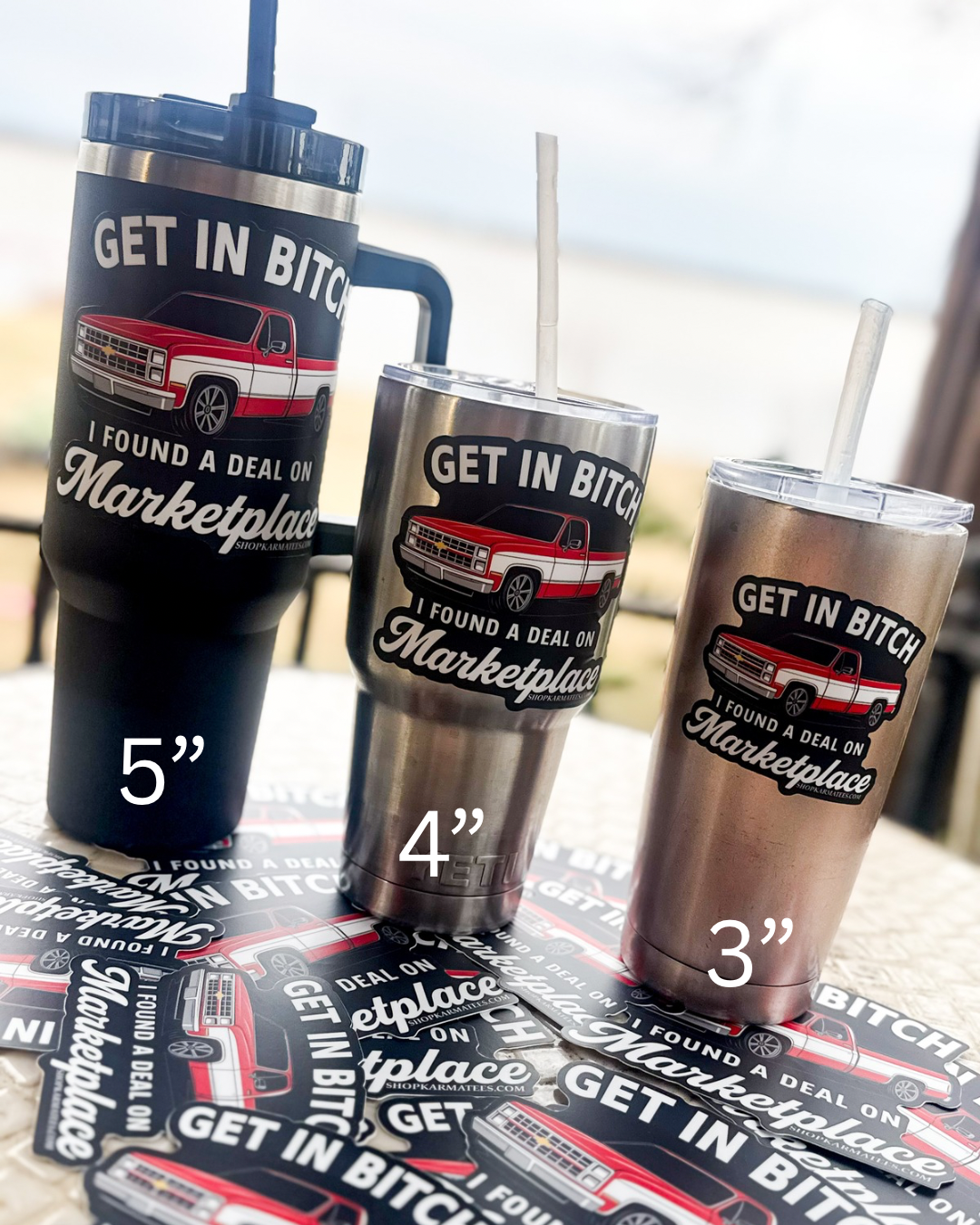 Get In B*tch, I found a deal on marketplace sticker