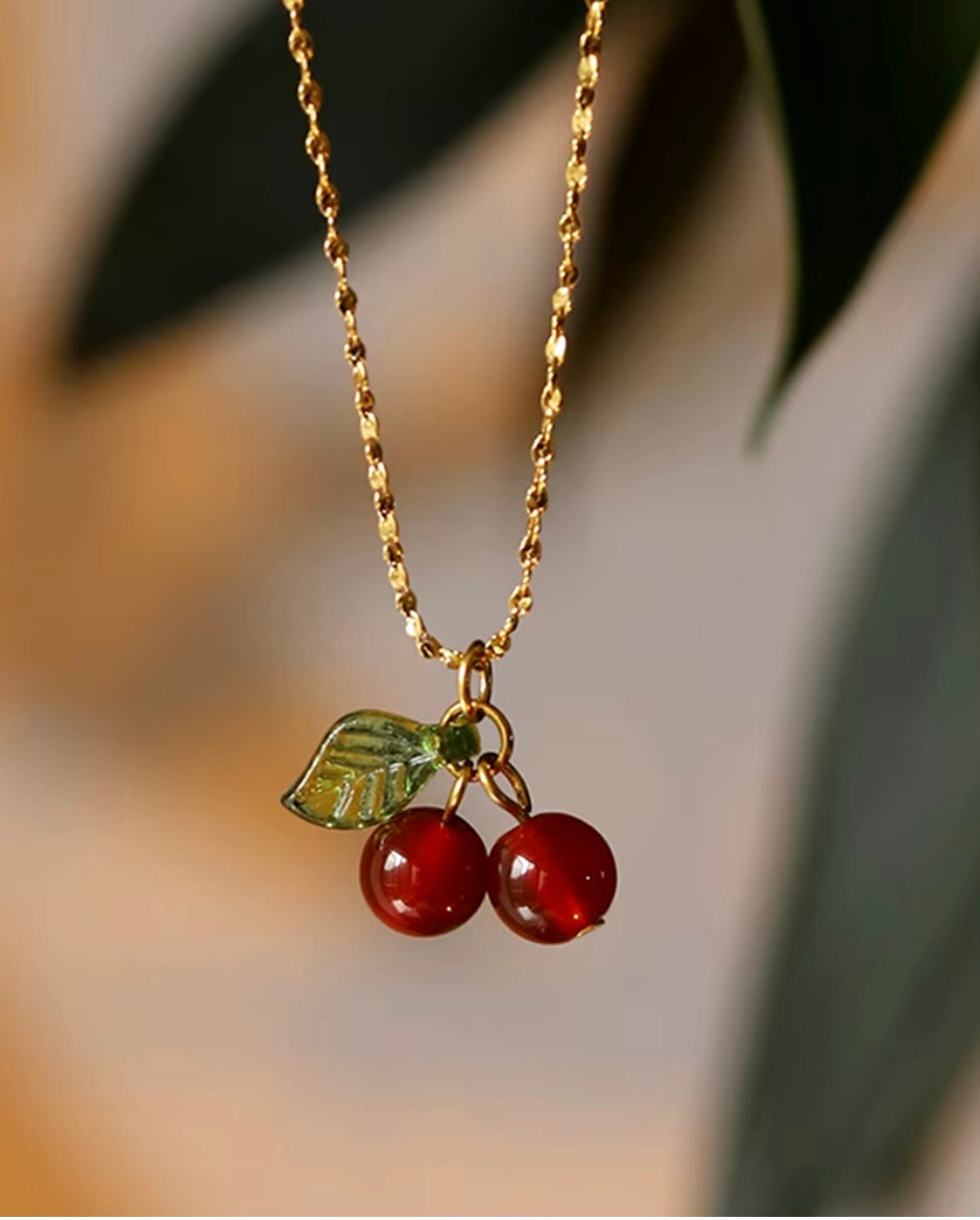 Cherry Necklace (FREE WITH ANY PURCHASE!!)