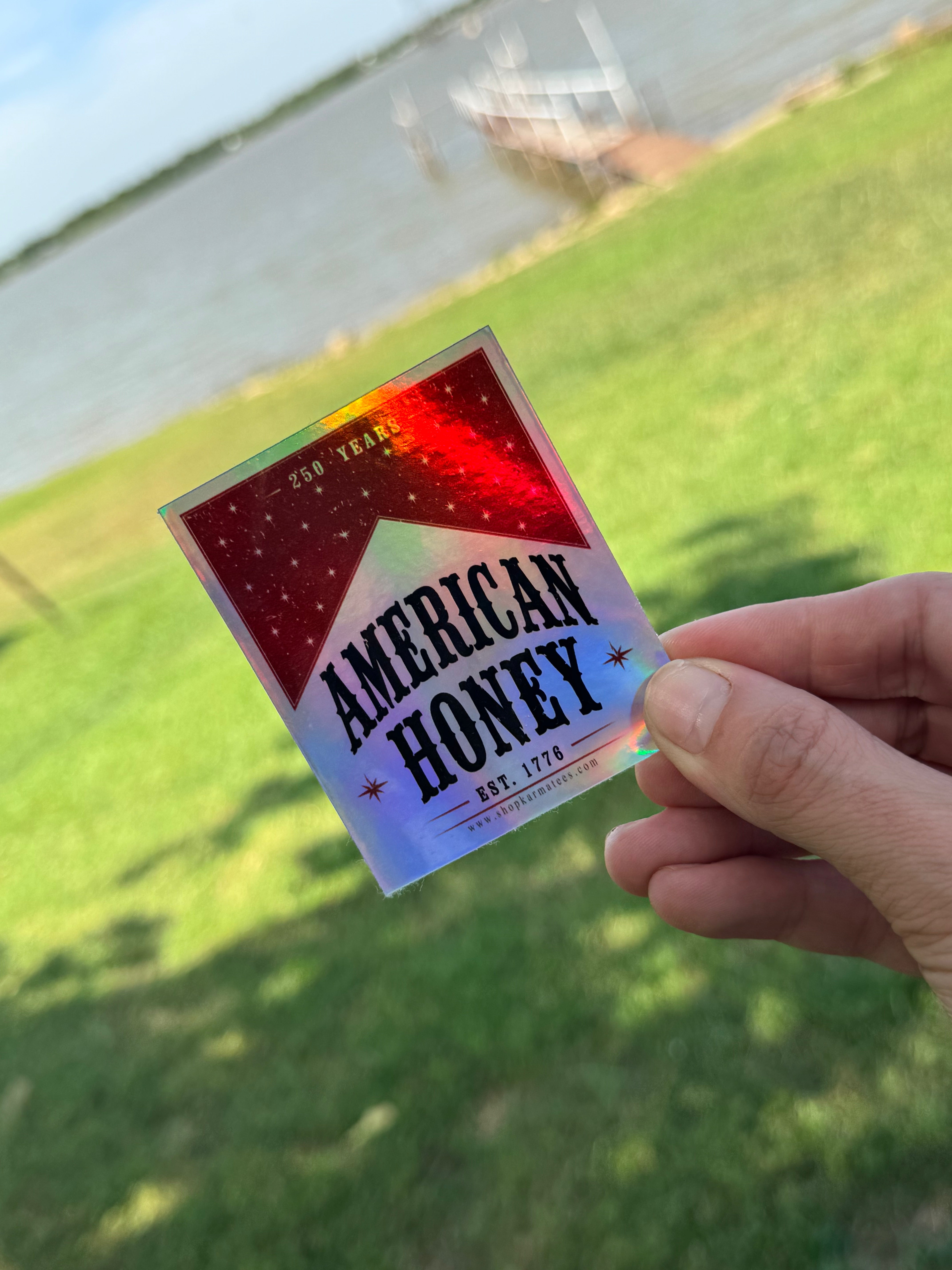 American Honey Sticker