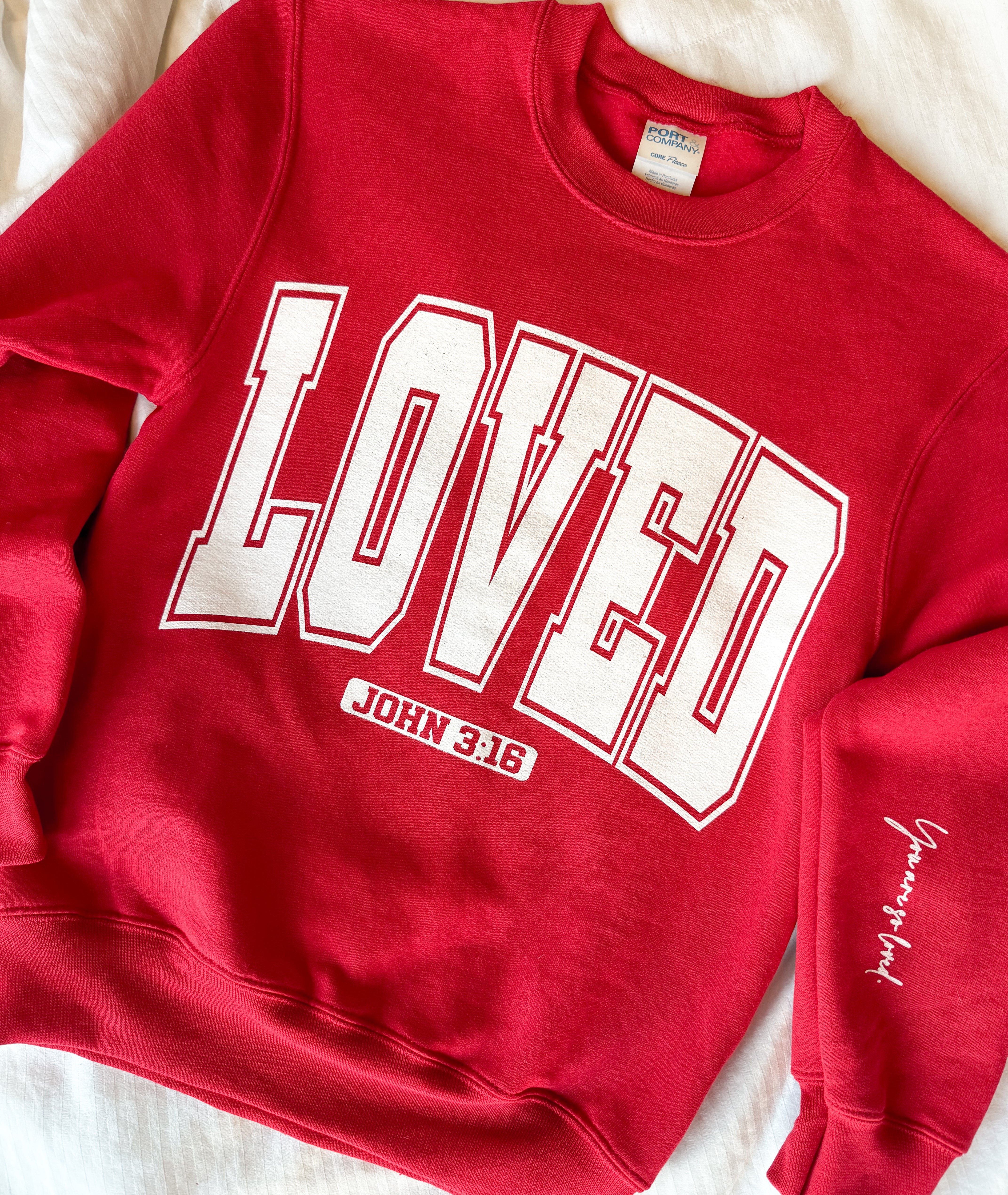 Loved Crewneck Sweatshirt