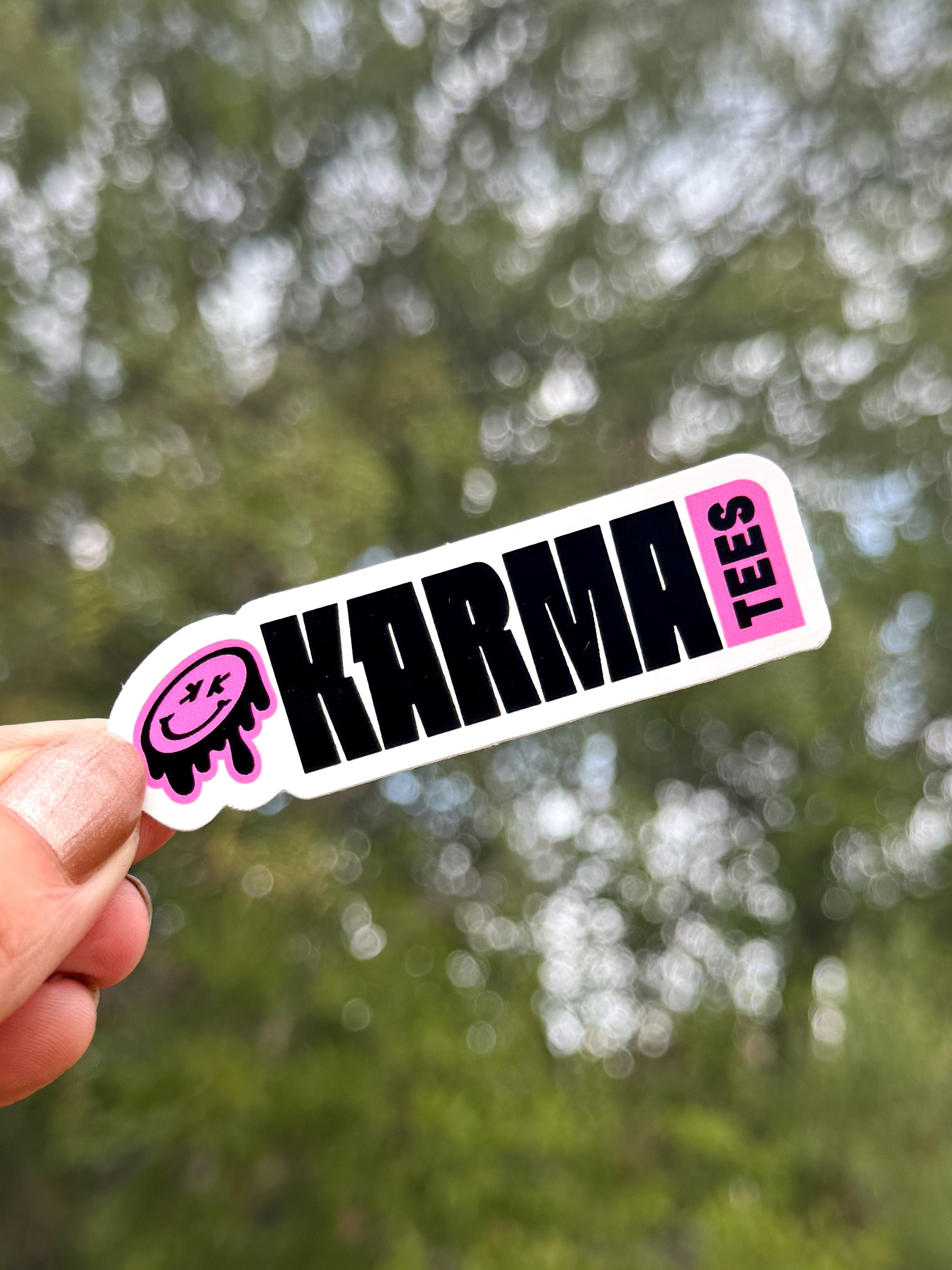 Karma Logo Sticker