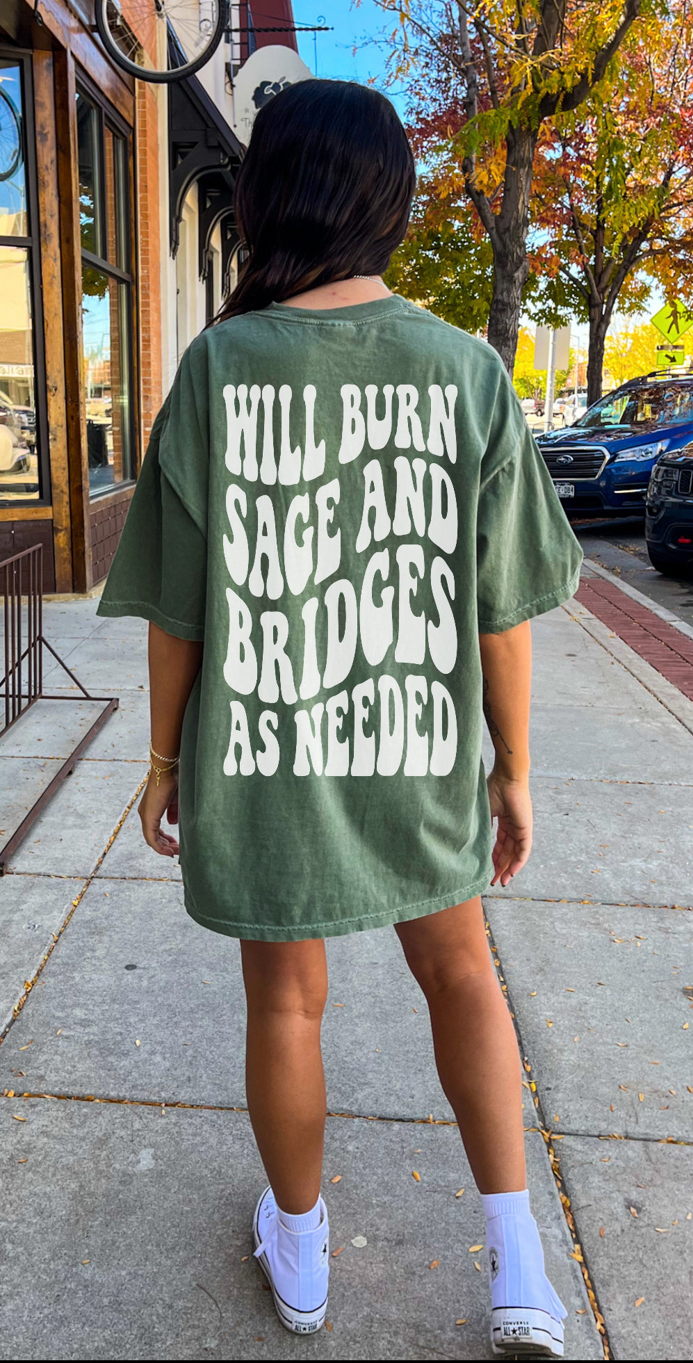 Will Burn Sage Graphic Tee