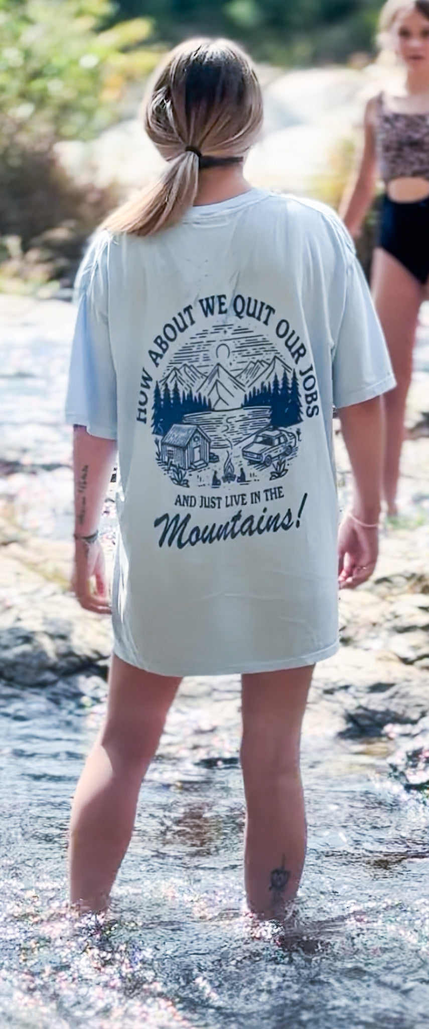 Let's Quit Our Jobs Graphic Tee