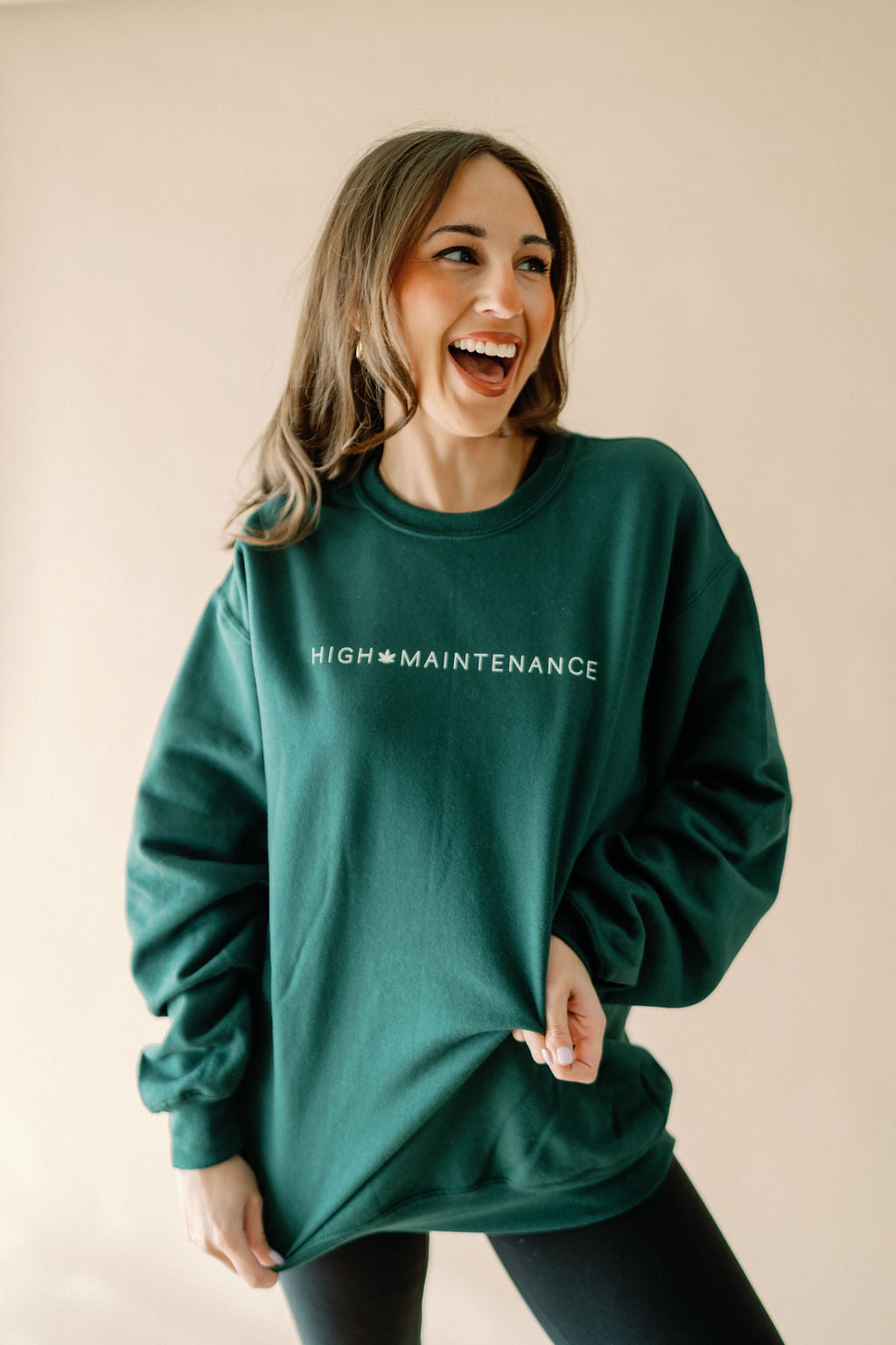 High Maintenance Crewneck or Graphic Tee