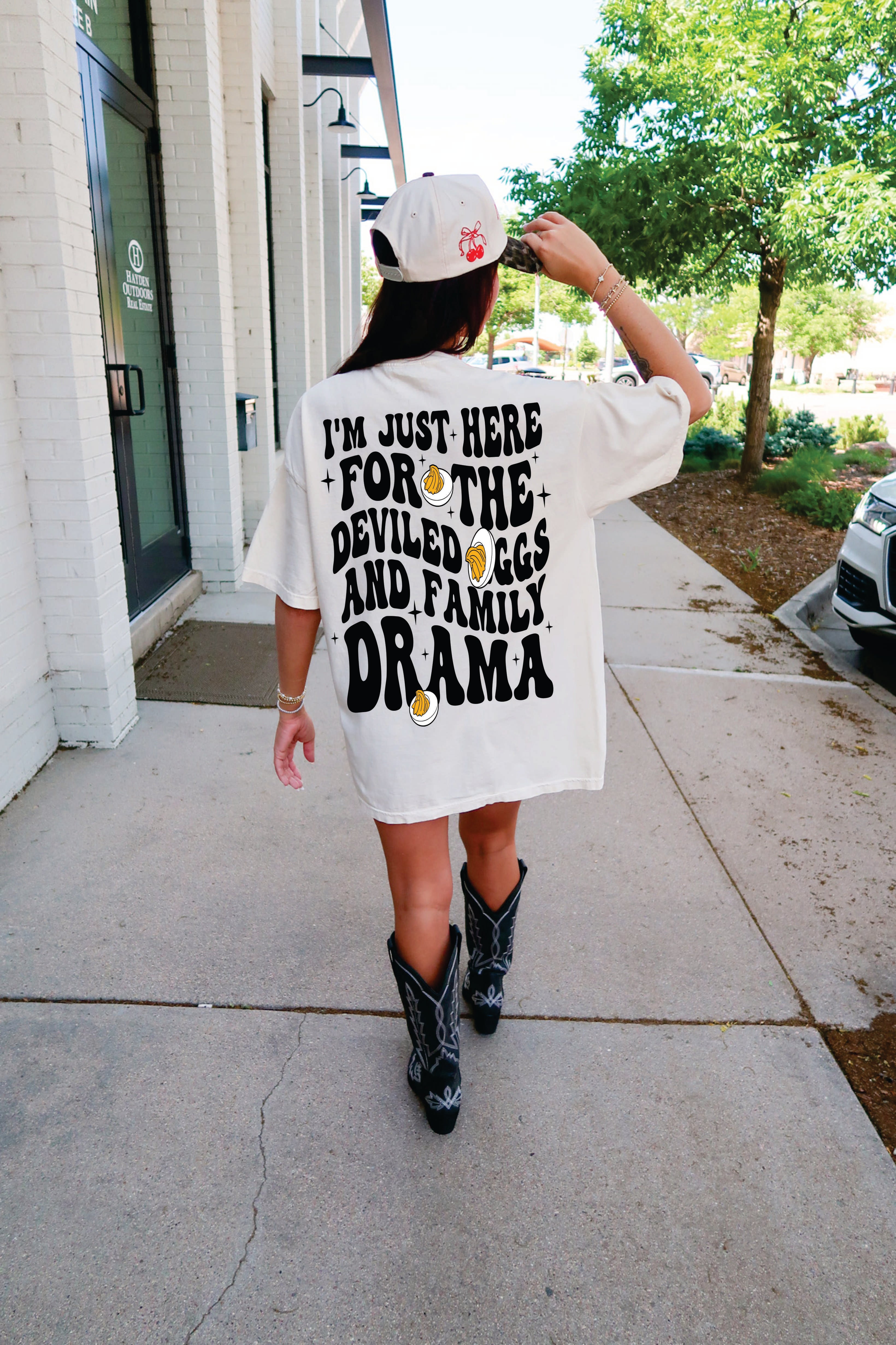 Deviled Eggs and Family Drama Graphic Tee