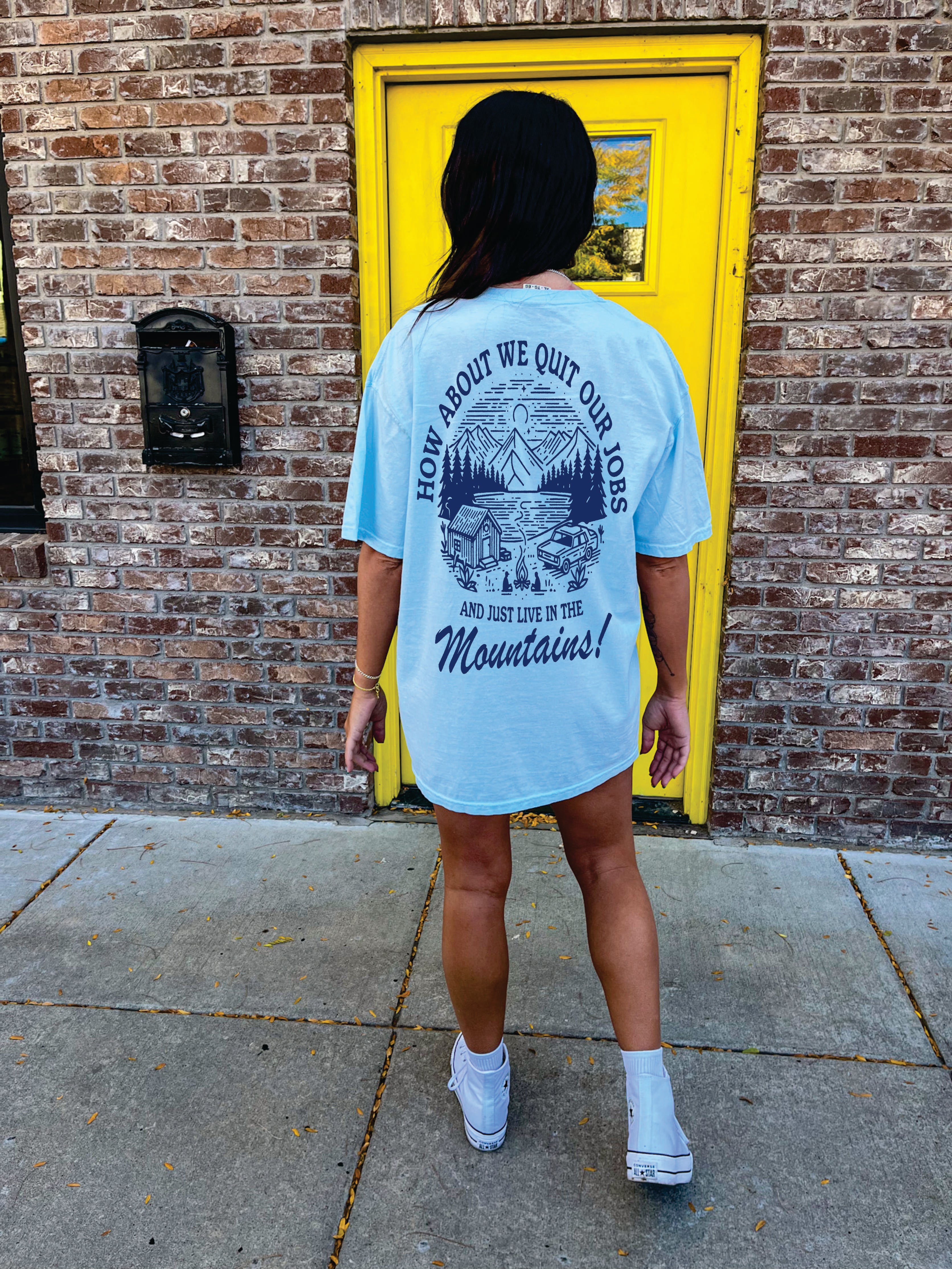 Let's Quit Our Jobs Graphic Tee