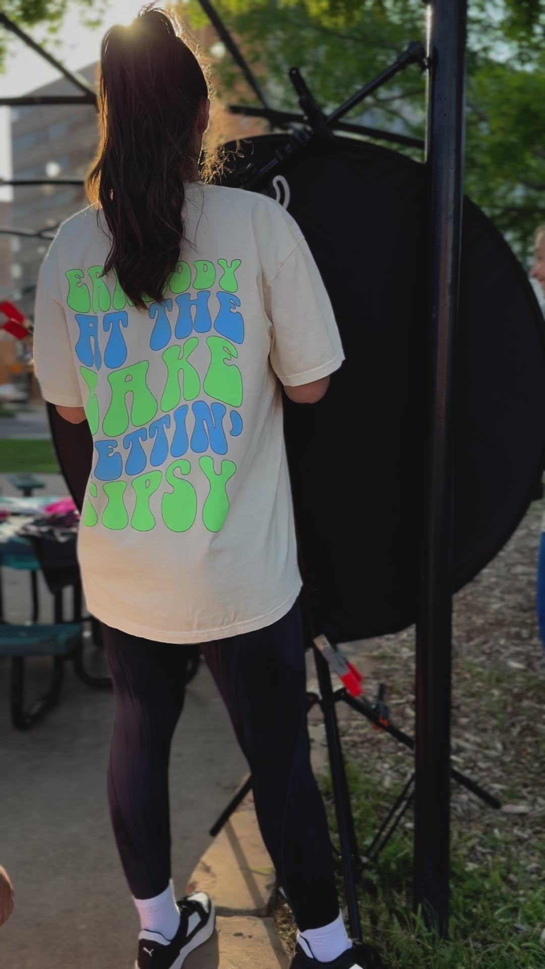 Errbody at the Lake Gettin Tipsy Graphic Tee